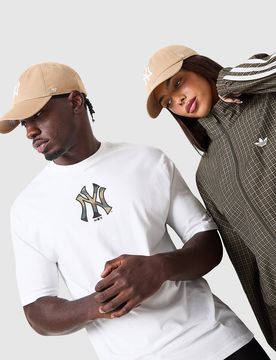 MLB New York Yankees Clean Up Cap - Damen, Beige - female - Size: One Size