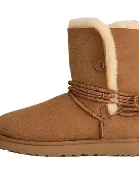 UGG Bailey Tie Chestnut 39 Damen - Ugg - FashionsVida