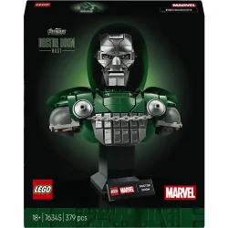 Juego de construcción Busto del Doctor Doom - Super Heroes Marvel - 76345