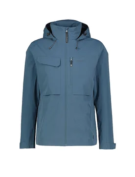 Herren Wanderjacke Abrantes 2L Hoodie dunkelblau 48 M - Meru - FashionsVida