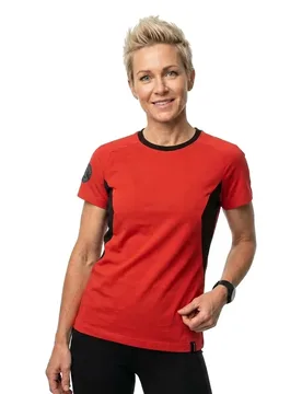 T-shirt à Manches Courtes Accelerate 18392 Traffic Red / Black 5XL - MASCOT - FashionsVida