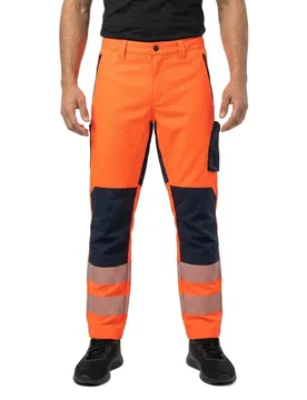 Pantalon De Travail Roy Red Fluo XS - U-Power - FashionsVida
