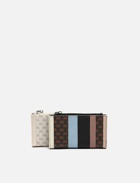 Ivanka petit porte-monnaie avec imprimé monogramme ED