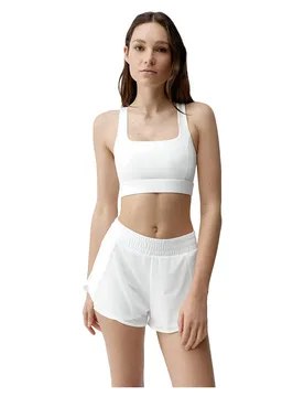Top De Sport Padma Off White XL - Born Living Yoga - FashionsVida