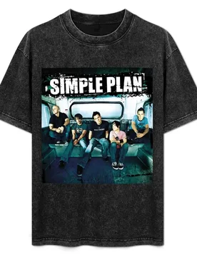SIMPLE PLAN TOUR T-Shirt Casual Daily Outfit T-Shirt - Aliexpress - FashionsVida