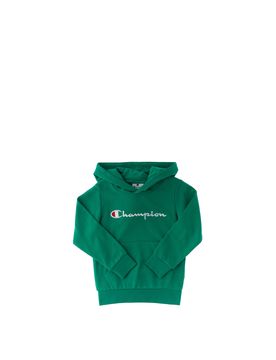 Felpa con cappuccio VERDE XXS