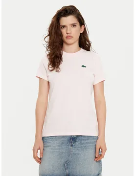 T-Shirt TF9246 Rosa Slim Fit 40 female - Lacoste - FashionsVida