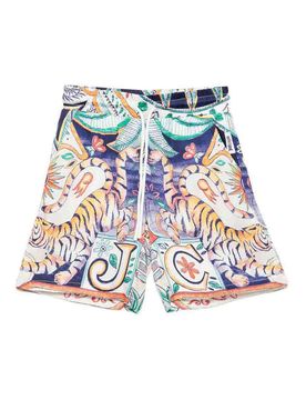 Just Cavalli Shorts Con Stampa