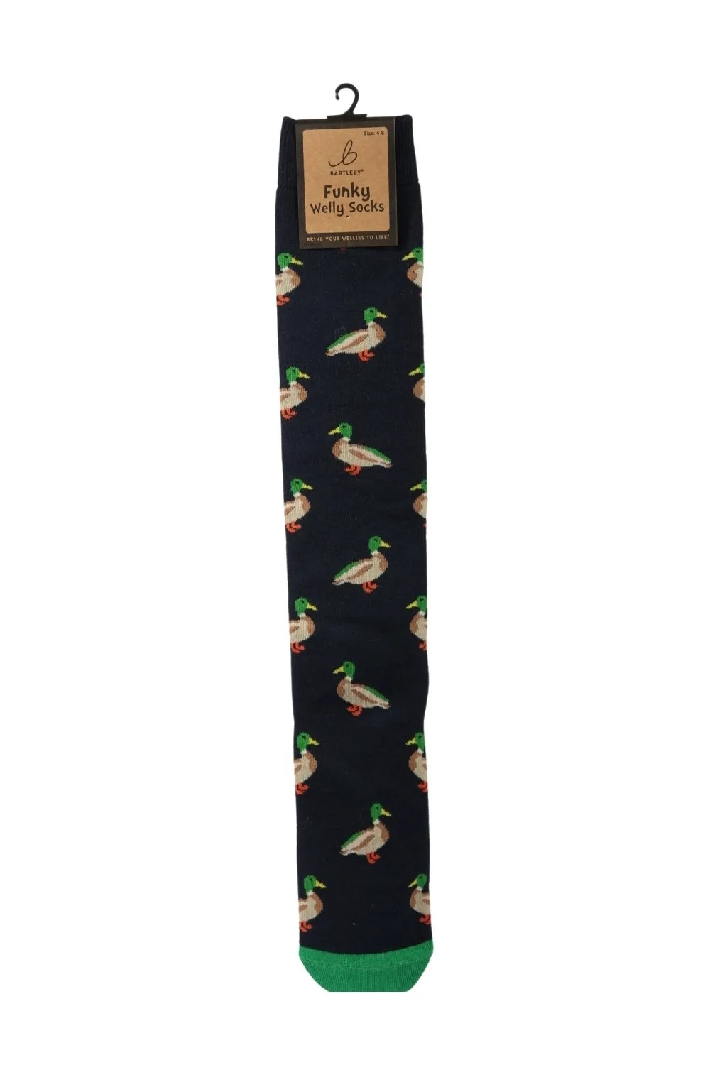 Mens Outdoor Funky Patterned Welly Socks - - Size: ONESIZE - Bartleby - FashionsVida