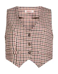 Chaleco sartorial Mujer Marrón claro M Mujer