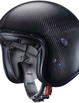 Casco Moto Jet FREERIDE X CARBON Lucido taglia XL