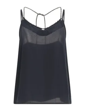 Top Mujer Azul noche 40,42,44 Mujer - Luisa Cerano - FashionsVida