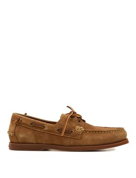 Merton barca-casual scarpa-barca-camoscio