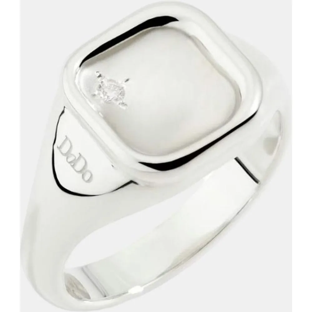 Anillo Essentials plata y diamante - DoDo - FashionsVida