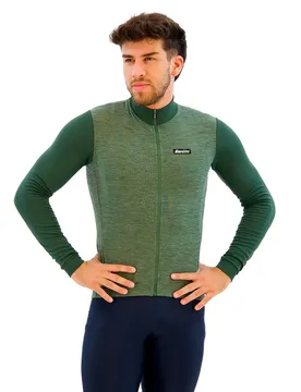 Maglia A Maniche Lunghe Pure Dye Military Green