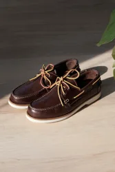 Mocassini marroni in vera pelle Pittarello 10 40