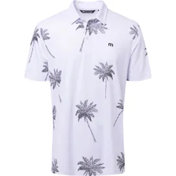 TRAVISMATHEW Polo Mesic, weiss xxl