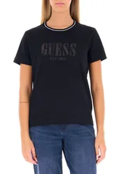T-shirt con paillettes NERO XS