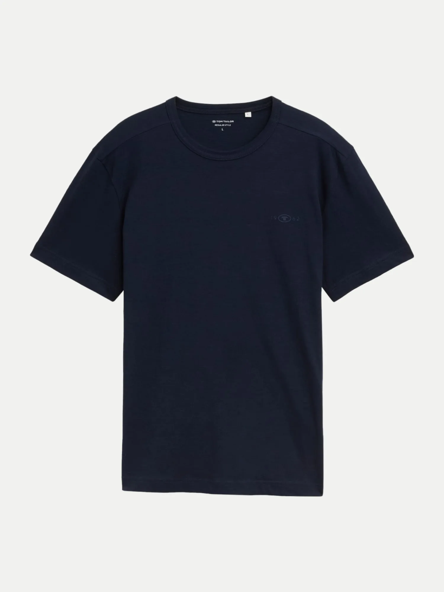Basic T-Shirt Blau XXL - Tom Tailor Casual - FashionsVida