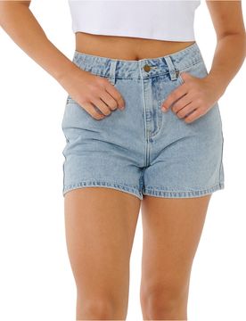Tabby pantalón corto deporte mujer Azul (L)