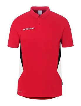 Polo à Manches Courtes Equipe 29 Red / White / Black 3XL - Uhlsport - FashionsVida