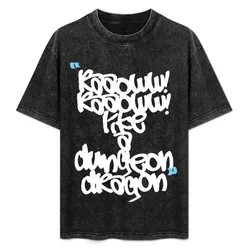 Dungeon Dragon T-Shirt Casual Simple Design Short Sleeve Shirt