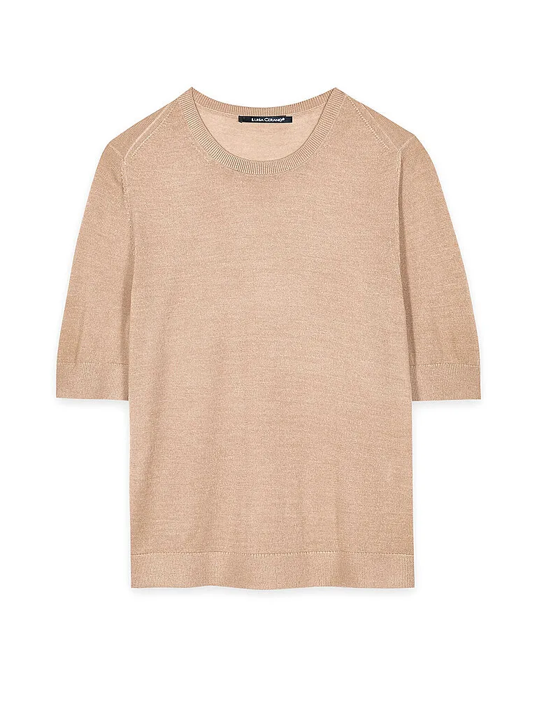 Pullover marrone chiaro 38 - Luisa Cerano - FashionsVida