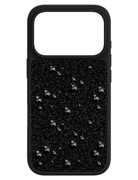 Custodia per smartphone High, Cristalli Flat Back, iPhone® 17 Pro, Nero OS