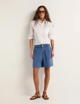 Sfera - Jeans ancho bermuda - Sfera - FashionsVida