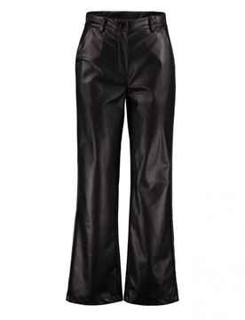 Stoffhose - LG PU TR Tr44iona - XS bis L - für Damen - Größe M - schwarz - Frauen - female