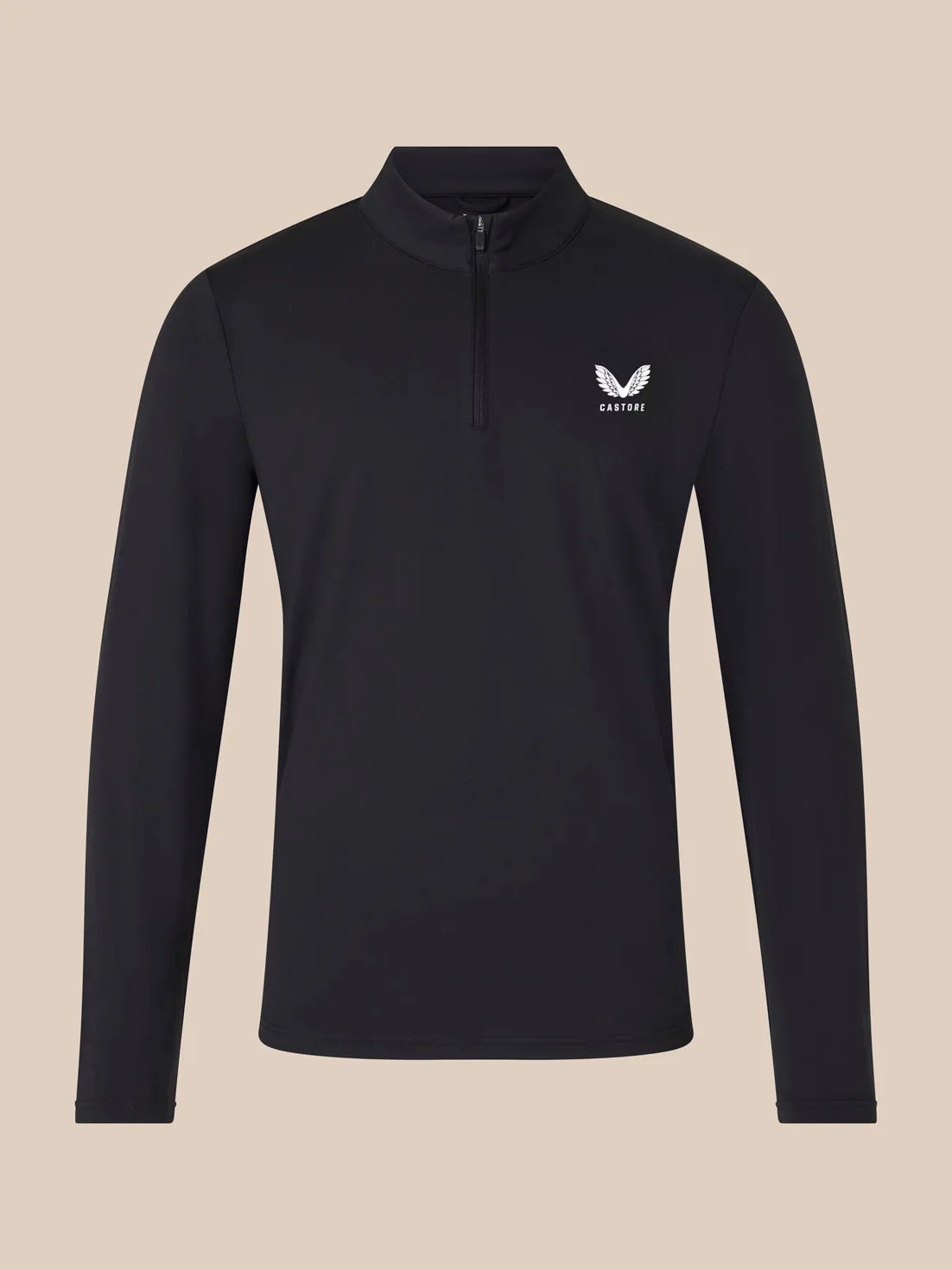 Unisex 1/4 Zip - Black/ White Black/ White S unisex - Castore - FashionsVida