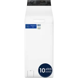 Lavadora carga superior 7kg -1200 rpm, lavado rápido, vapor, Serie 600 - ETE6172P1A