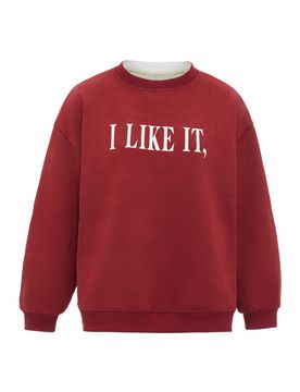 HOMEBASE Sudadera rojo / blanco