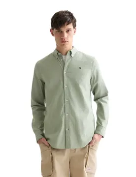 Chemise à Manches Longues 184344 Regular Fit Garden Green L