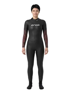 Apex Float Woman Long Sleeve Neoprene Wetsuit Red Buoyancy XST Women - Orca - FashionsVida
