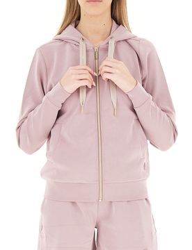Felpa con zip ORIGINALS ROSA ANTICO S