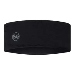 Merino Lightweight Headband Solid Black One Size Men,Women