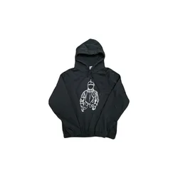 New Lmyer Archive Casual Loose Hoodie Long Sleeve Printed Men Pullover