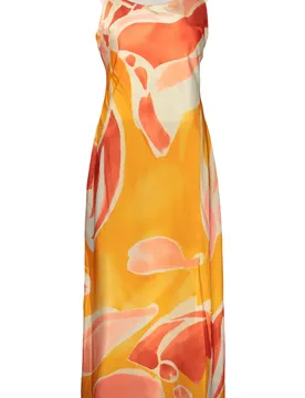 Damen Kleid Orange 26SWVW52_AR7002