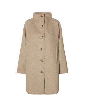 Mantel SLFVINNI beige 42 damen