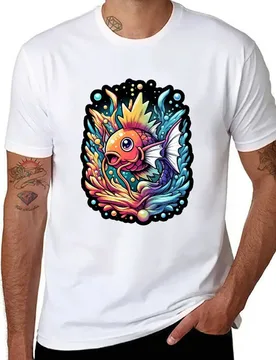 Magic Fish T-Shirt t shirts cotton 100% essential t shirt T-Shirt - Aliexpress - FashionsVida