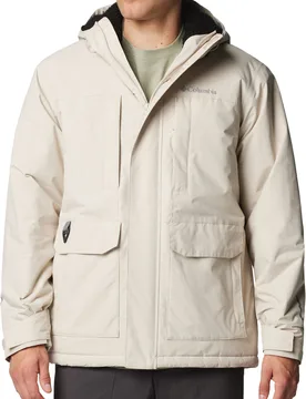 Blouson doublé sherpa - Landroamer™ Sherpa Lined Jacket Dark Stone - Taille S - Beige - Columbia - FashionsVida