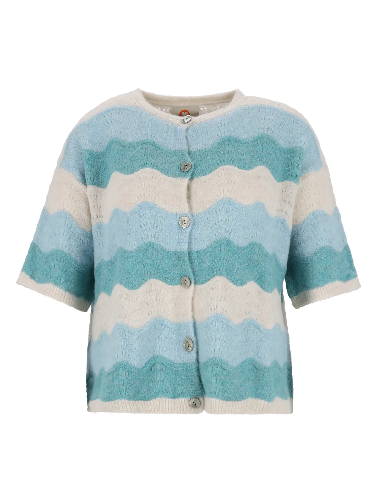 S/M CARDIGAN WAVE STRIPE female - S/M - FashionsVida