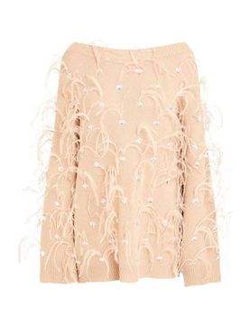 Pullover Mujer Beige M Mujer