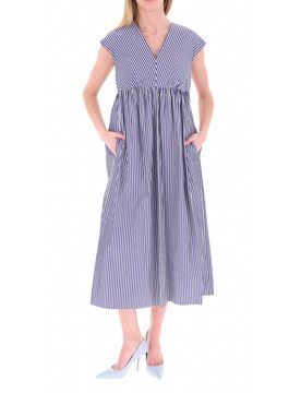 Abito in cotone BLU 44