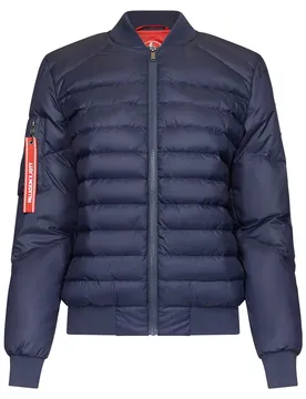 Blouson Bomber Rhona Navy M Homme