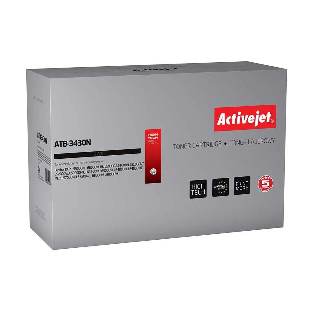 Toner Atb-3430n Black One Size unisex - ActiveJet - FashionsVida