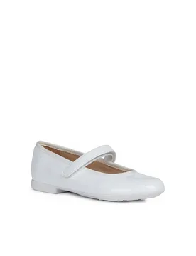 Geox Ballerine Plie White EU 34 - Geox - FashionsVida