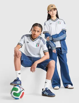 Seconda Maglia Italia 2026 Junior - Blu, blu blu Bambino taglia 9-10Y - Adidas - FashionsVida