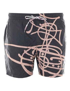 Costumi da bagno boxwer da surf neri